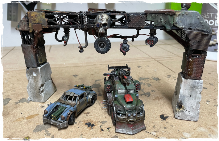 Finished Death Race Gate – From The Wastes